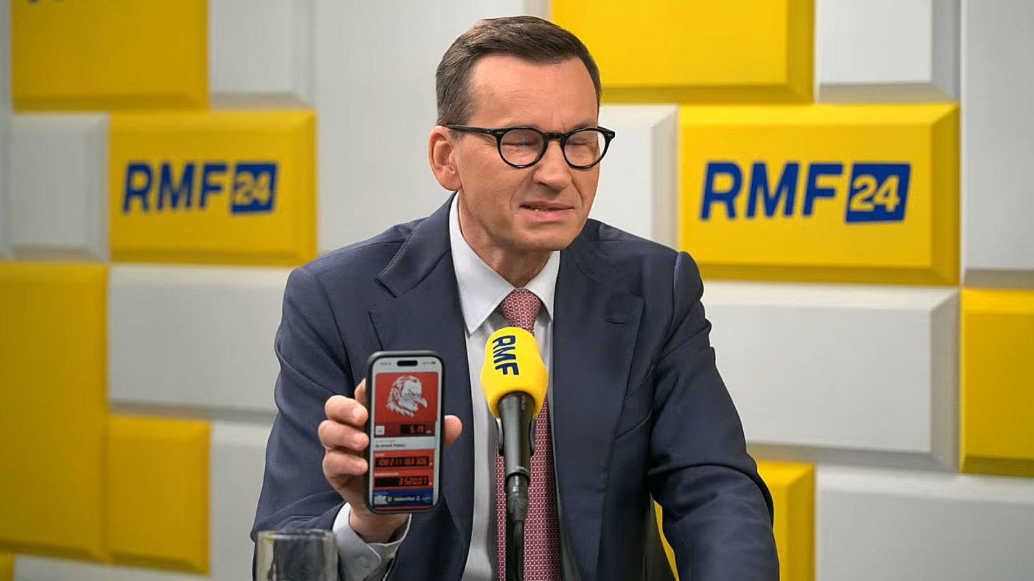 Mateusz Morawiecki w studiu RMF FM