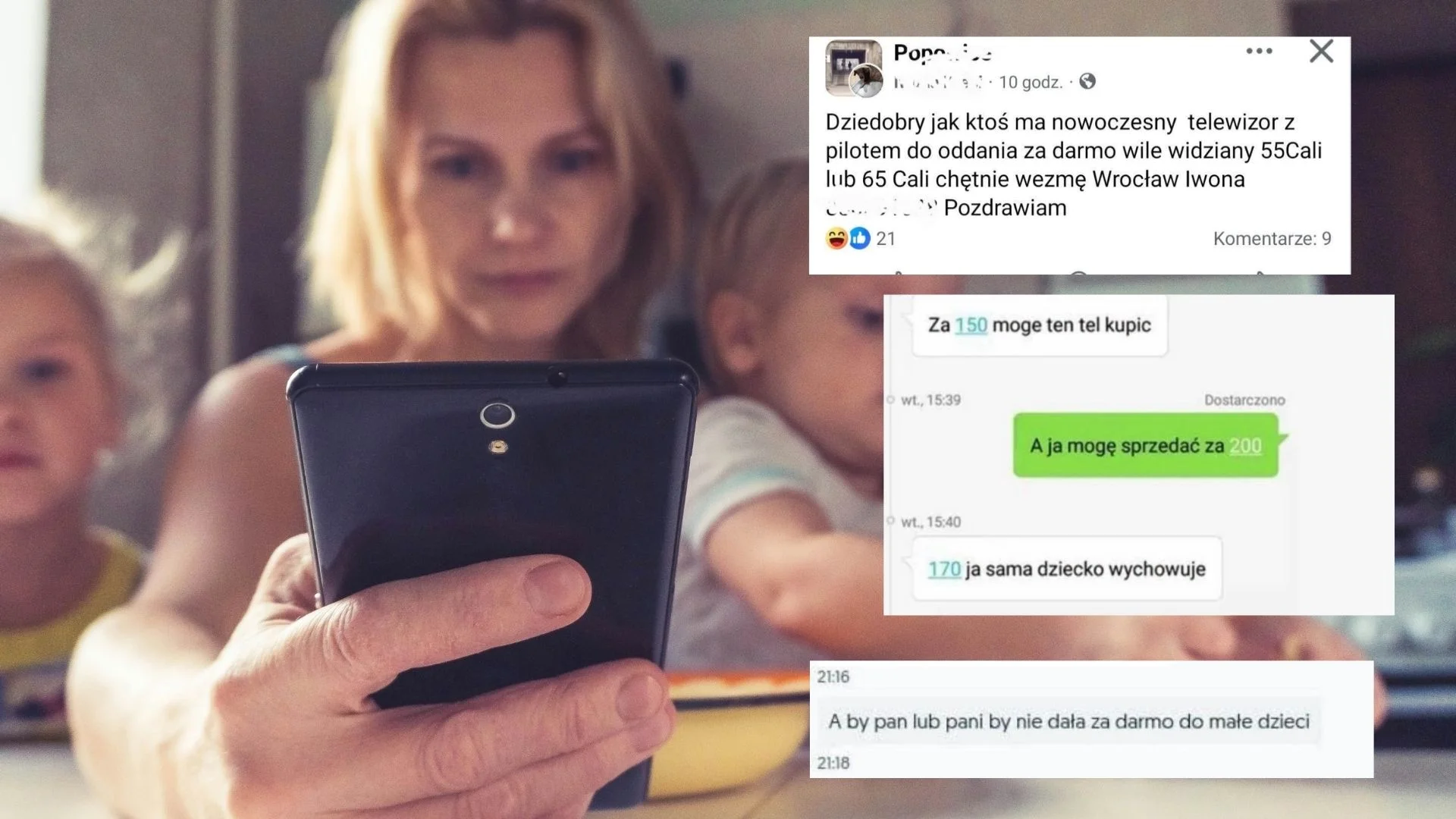 "Syn marzy o iPhonie, nie ma ktoś za darmo?". Jakaś granica roszczeniowości? Nie na OLX