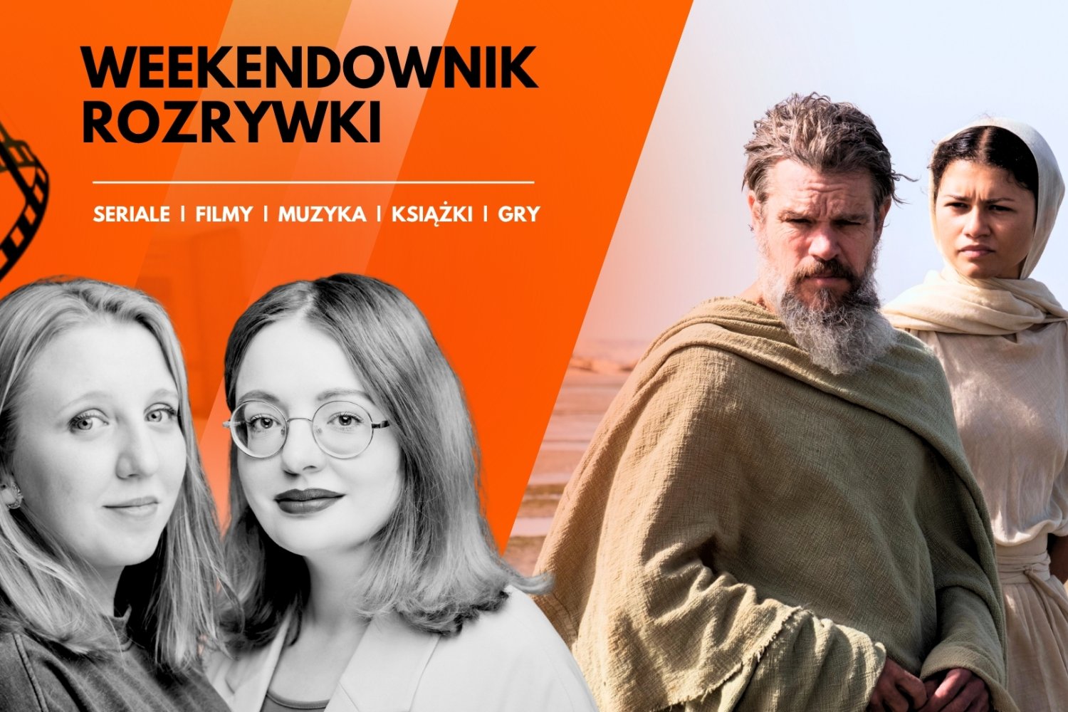 Matt Damon i Zendaya w filmie "Odyseja"