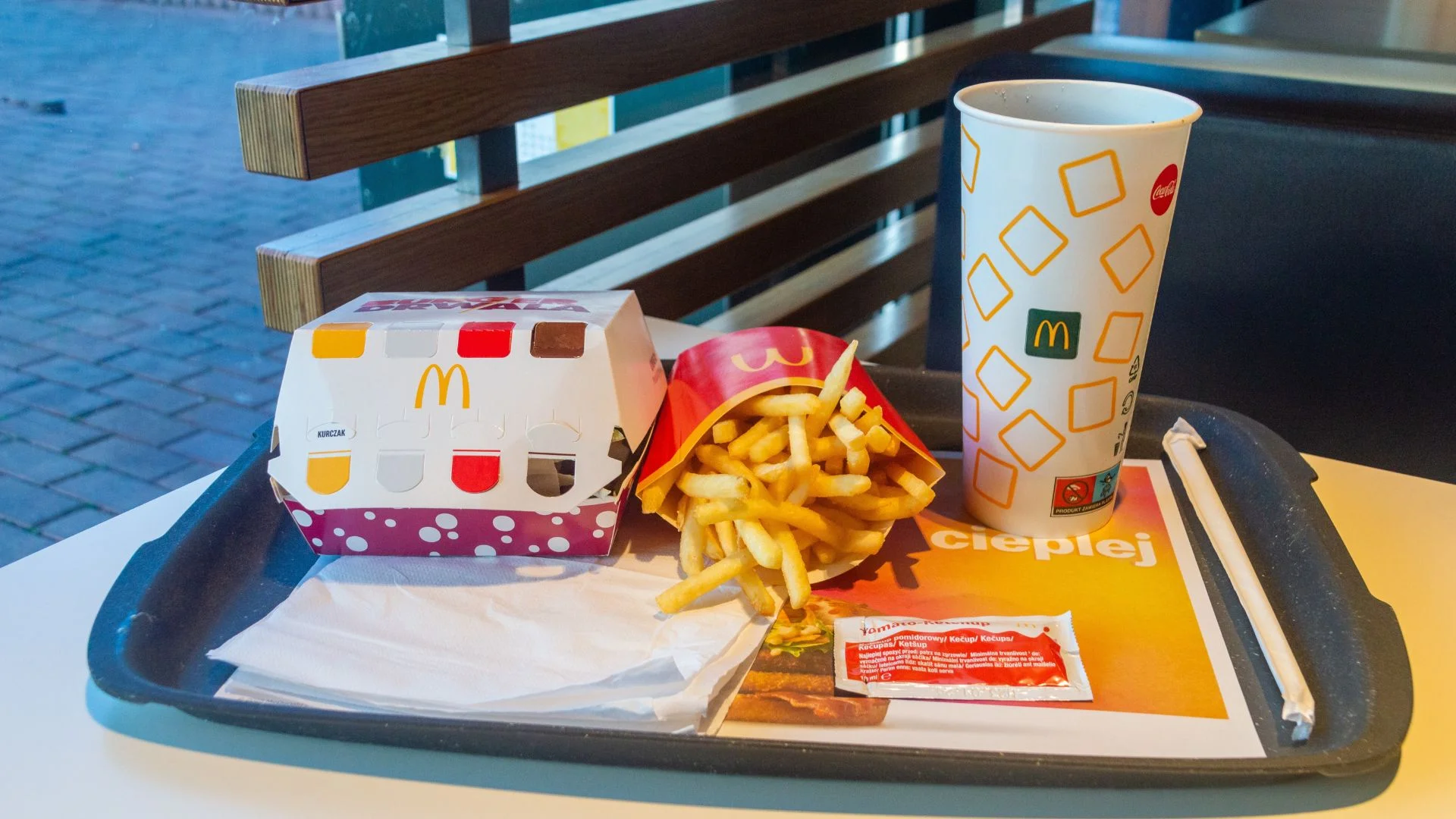 McDonald's, burger Drwala