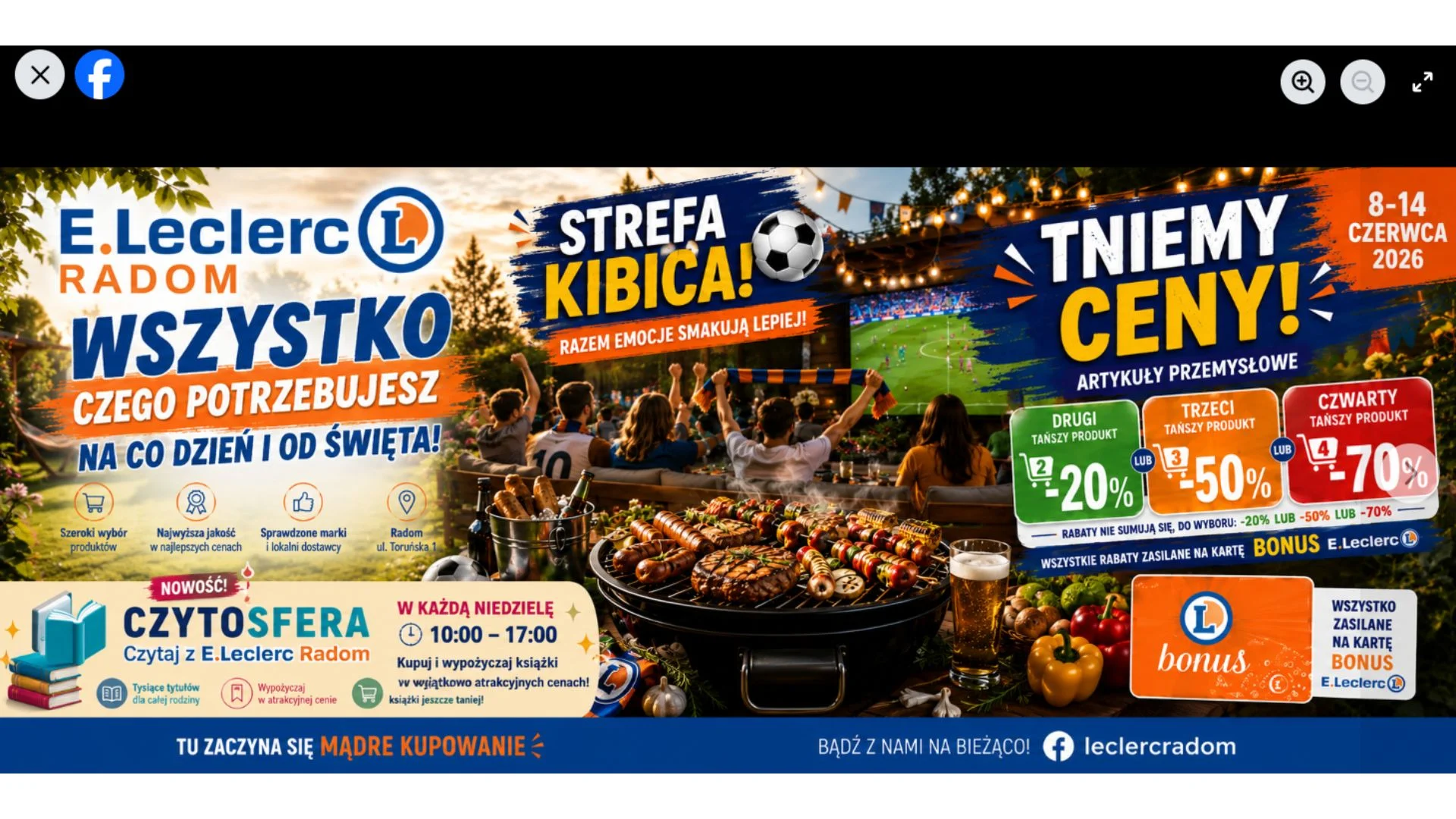 Kolejny sklep otwarty w każdą niedzielę. Wystarczył trik, który zna cała Polska E.Leclerc w Radomiu otwarty w każdą niedzielę. Ominęli zakaz handlu