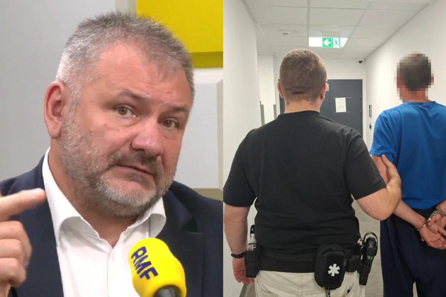 Minister Żurek, policja zatrzymała recydywistę w Otwocku