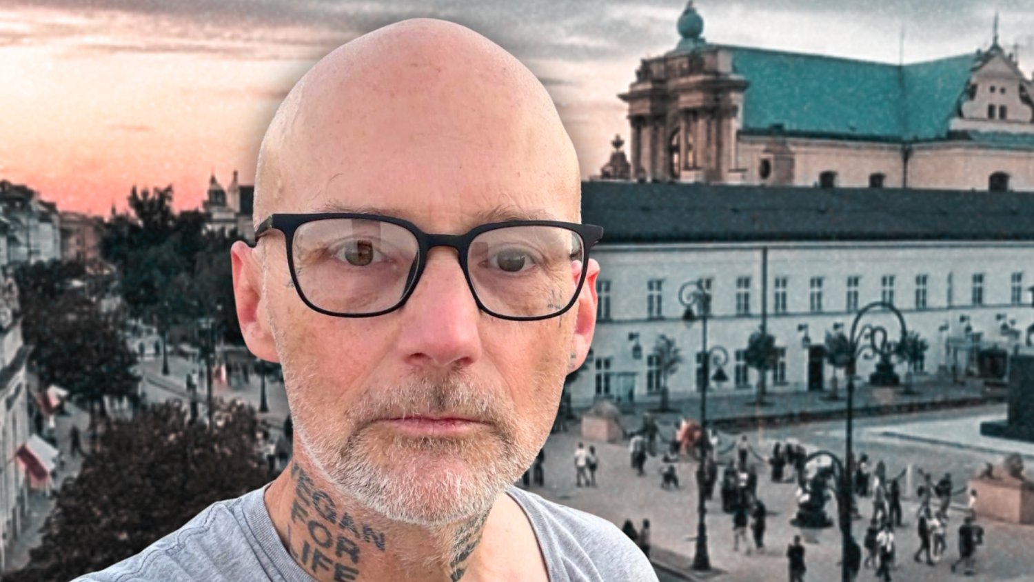Moby wrzucił relacje z Warszawy. Nagrał uliczną scenę i internet oszalał