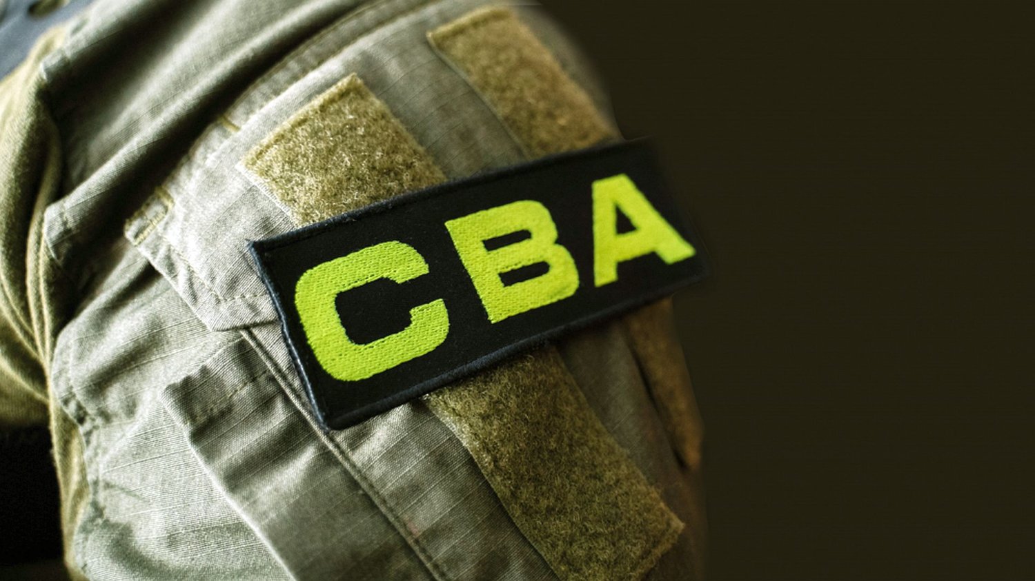 Zatrzymanie paszportów zamiast aresztu. Kulisy akcji CBA wobec Anny Plakwicz i Piotra Matczuka naszywka CBA na ramieniu funkcjonariusza