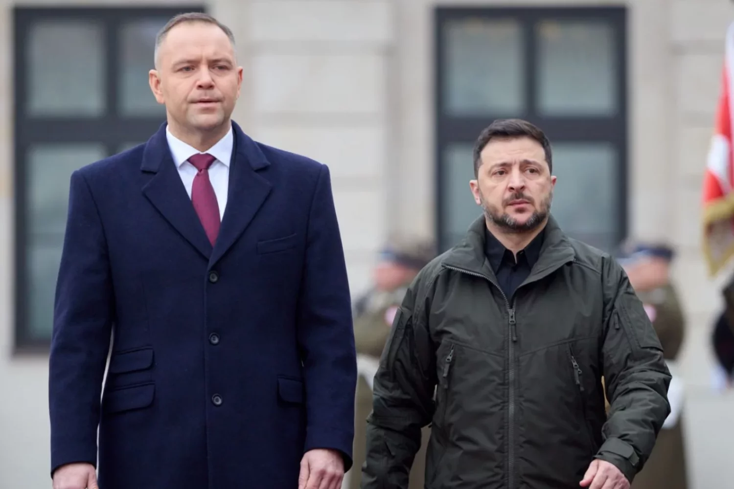 Nawrocki i Zełenski rozmowa Nawrocki i Zełenski