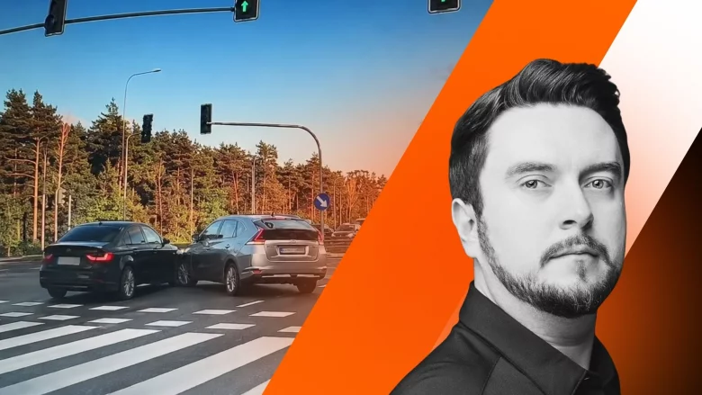Pół Polski mówi o tragicznym wypadku w Ząbkach. A ja się pytam: co zrobi państwo? Wypadek w Ząbkach, zderzenie aut Audi i Honda. Na pierwszym planie autor felietonu Adam Nowiński