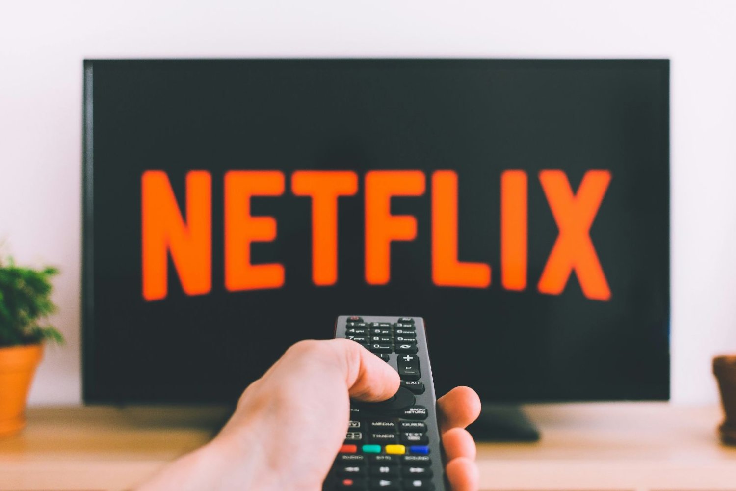 Netflix na ekranie telewizora