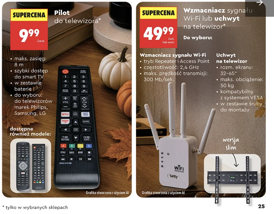 Biedronka doposaży Ci telewizor Biedronka