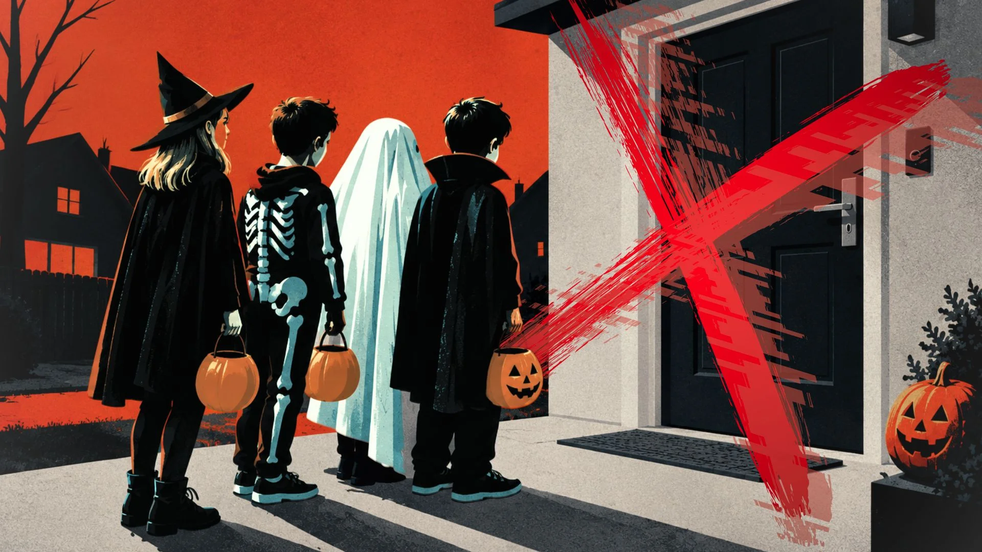 Polska zamyka się przed Halloween. "Powiedziałam synom krótko: nigdzie nie idziecie" Ilustracja Halloween 2026 w Polsce