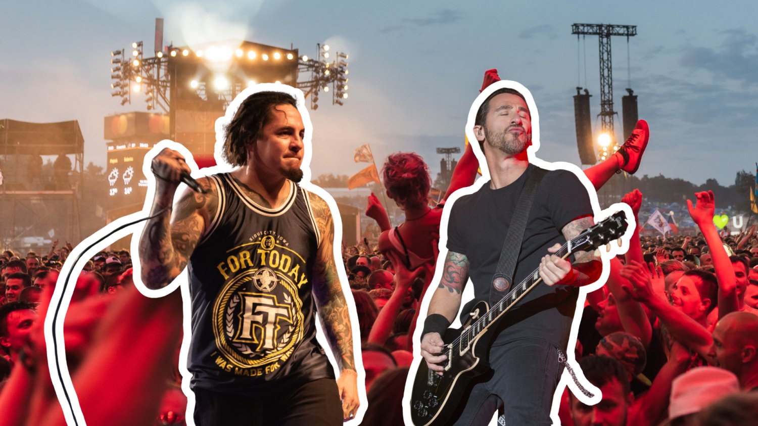 P.O.D., Godsmack, w tle Pol'and'Rock