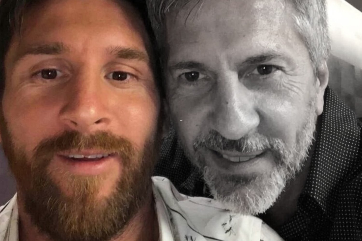 Jorge Messi nie żyje. Ojca legendy piłki nożnej żegna dziś cała Argentyna Po lewej - Lionel Messi. Po prawej - Jorge Messi
