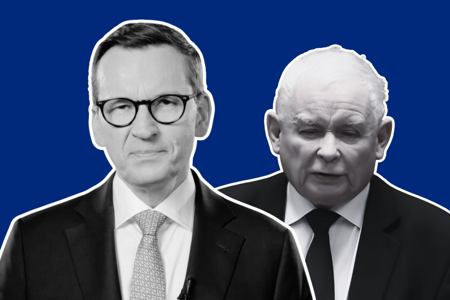 Oto 5 rzeczy, które musisz wiedzieć o aferze w PiS. Ten konflikt przesądzi o przyszłości partii Po prawej: Jarosław Kaczyński, po lewej: Mateusz Morawiecki