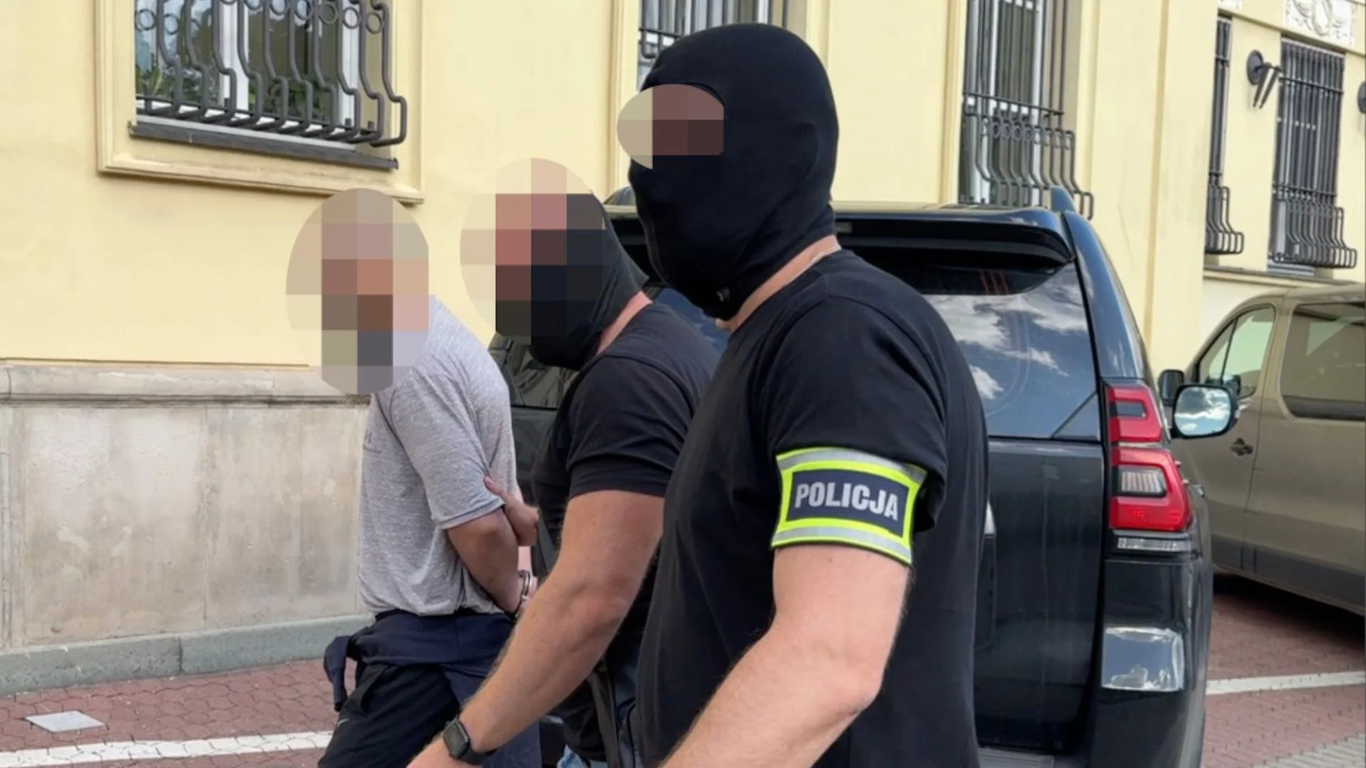 3 Rosjanie knuli coś na warszawskiej Woli. Teraz trafili w ręce policji i ABW