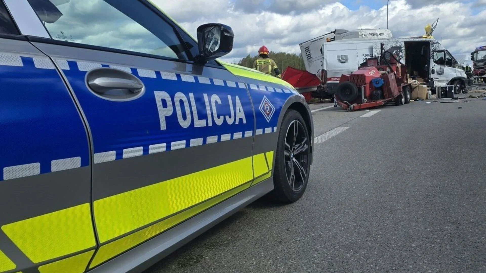 31-latek z wypadku na A1 w areszcie. Miał we krwi narkotyk groźny jak "flakka"