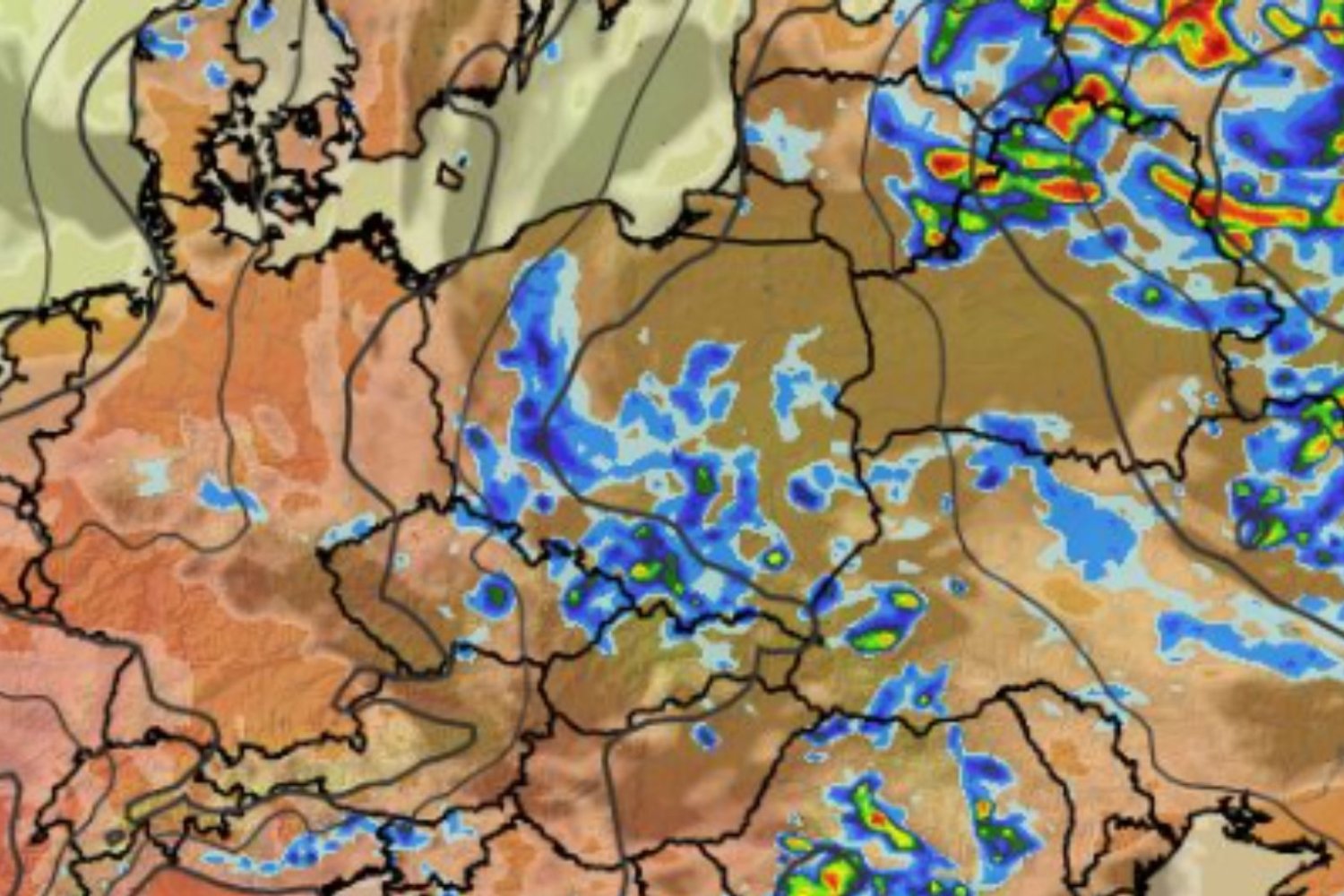 Polska, prognoza pogody