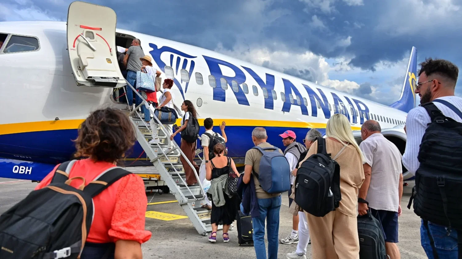 pasażerowie Ryanaira