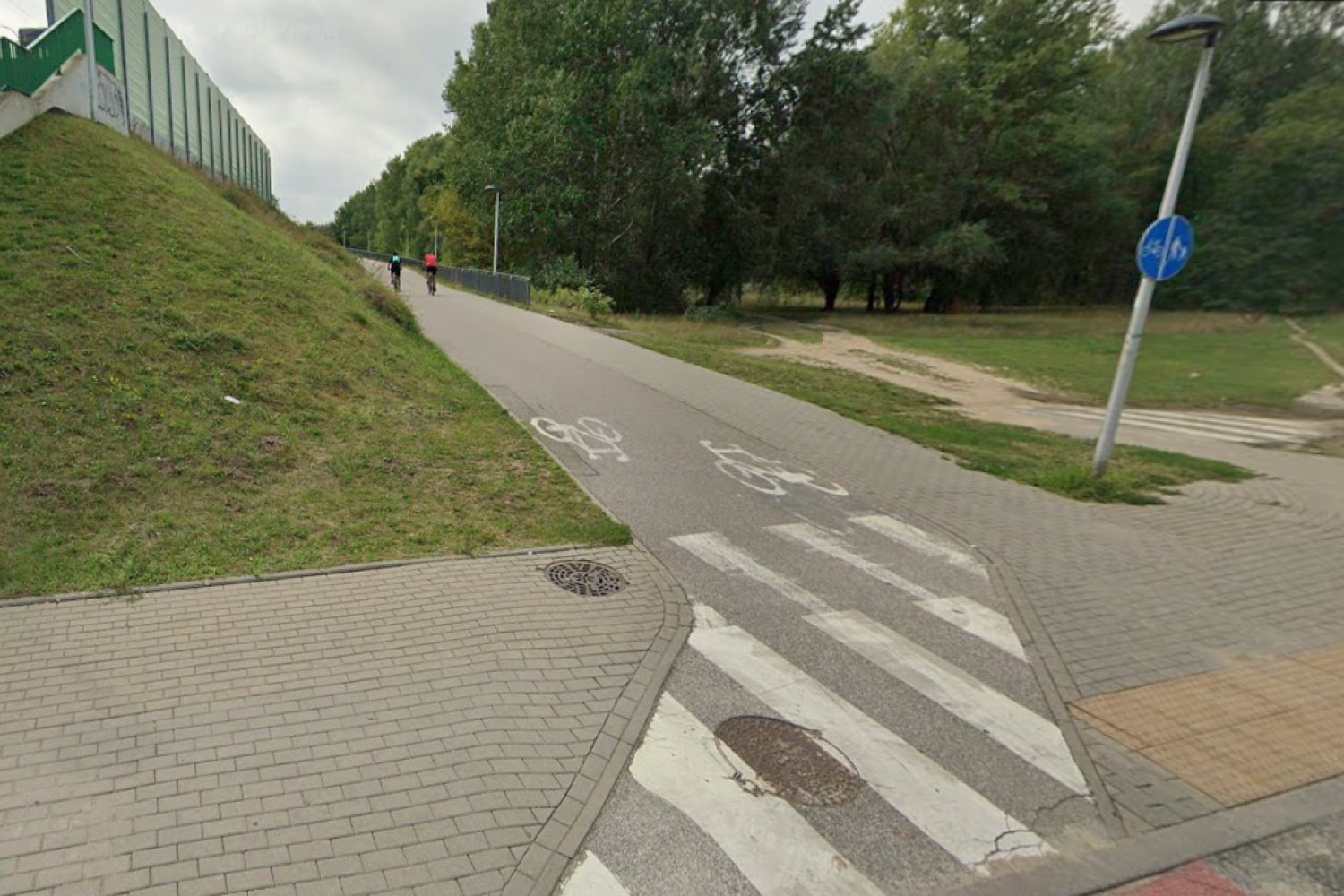 Przejazd rowerowy na Białołęce