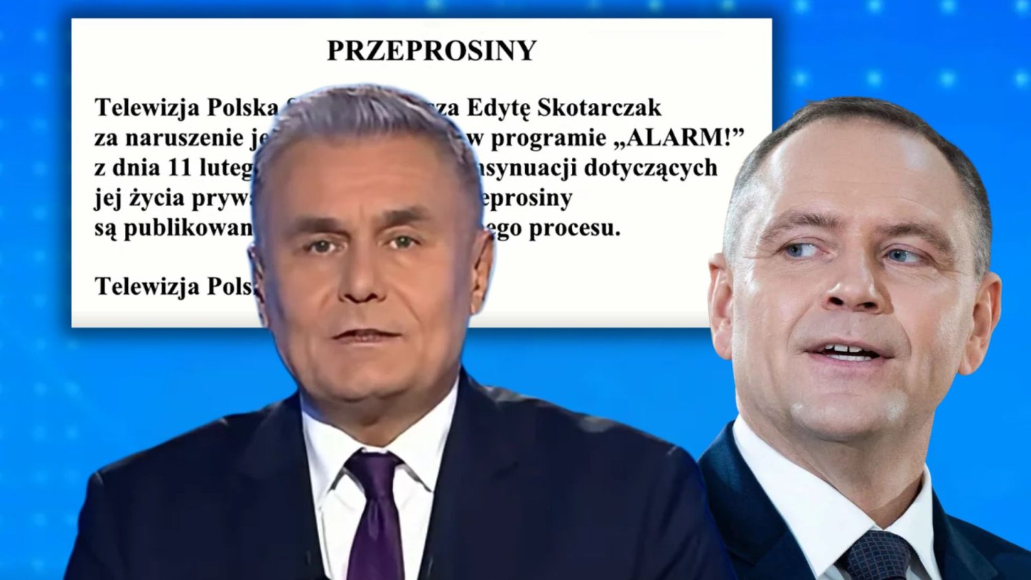 TVP had to apologize to the wife of "Nikoś". Now the widow is targeting Nawrocki