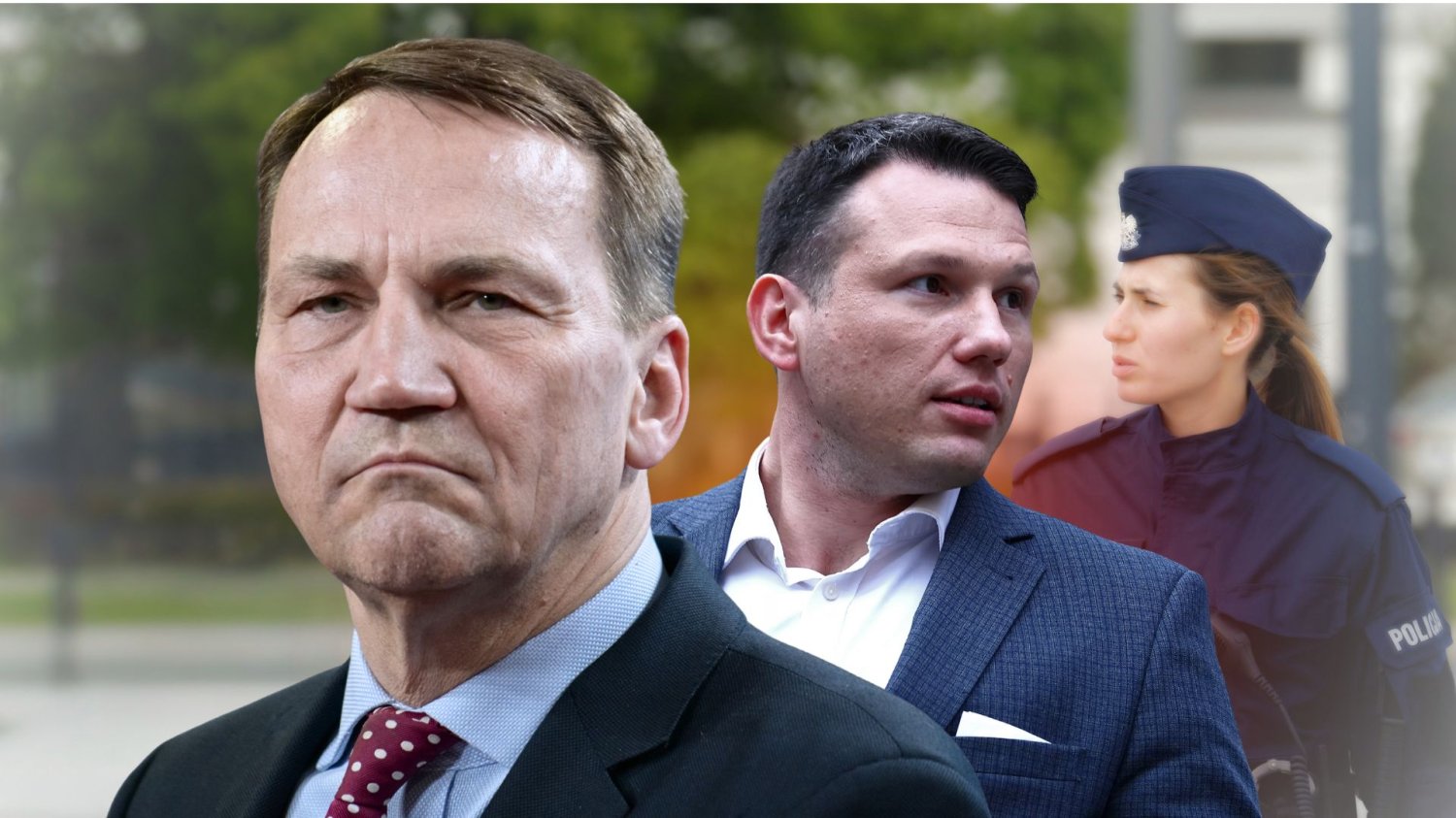 Sikorski ripostuje Mentzena po akcji z policjantkami. Tylko jedno zdanie Radosław Sikorski odpowiada Sławomirowi Mentzenowi ws. policjantek