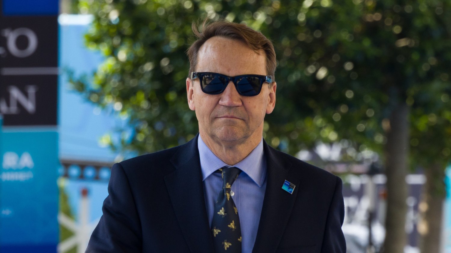 Radosław Sikorski na szczycie NATO w Ankarze