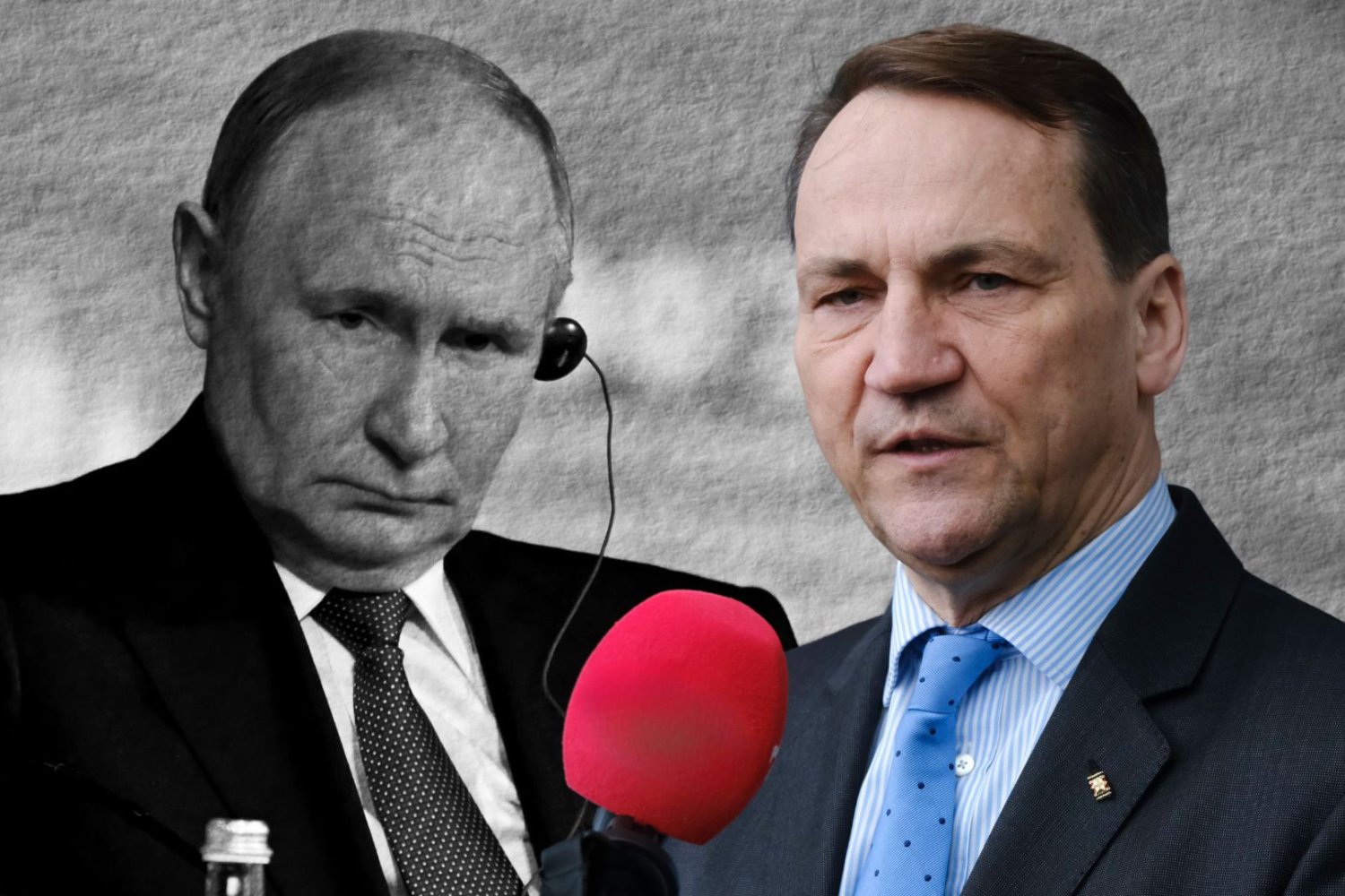 Radosław Sikorski, Władimir Putin