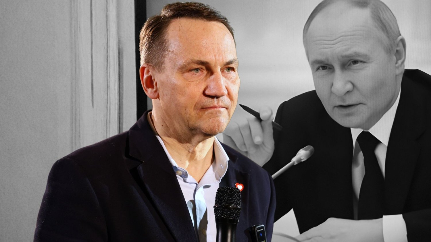 Radosław Sikorski, Władimir Putin