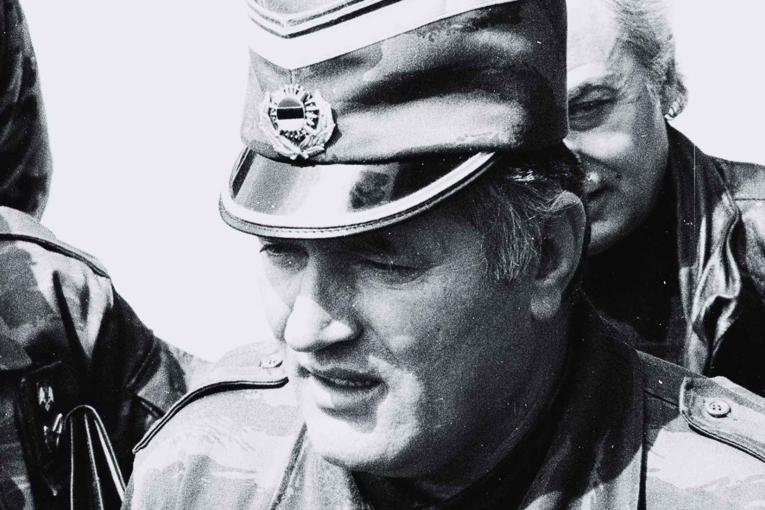 Ratko Mladić w mundurze