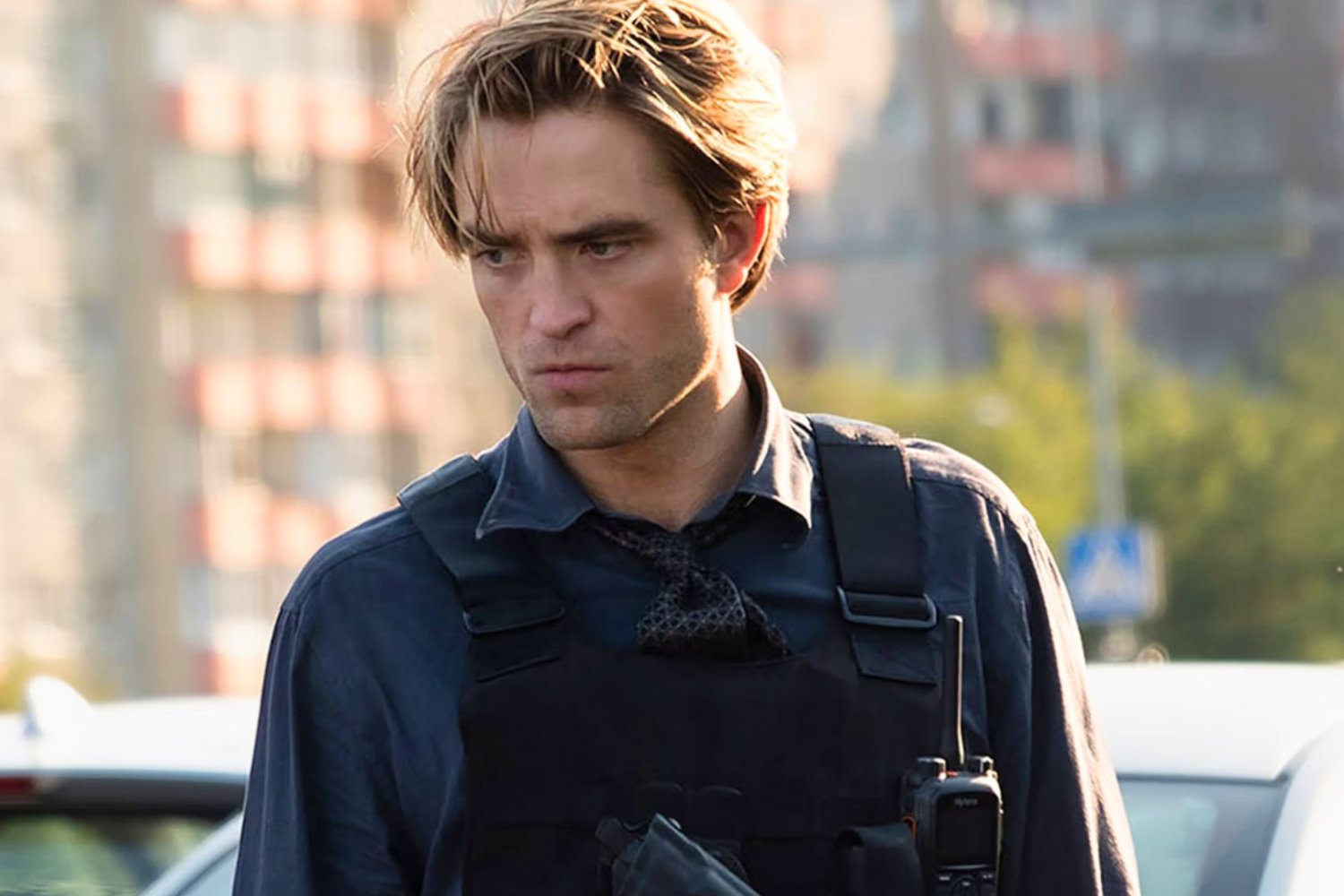 "Tenet": najgroszy film Nolana Robert Pattinson w "Tenet"