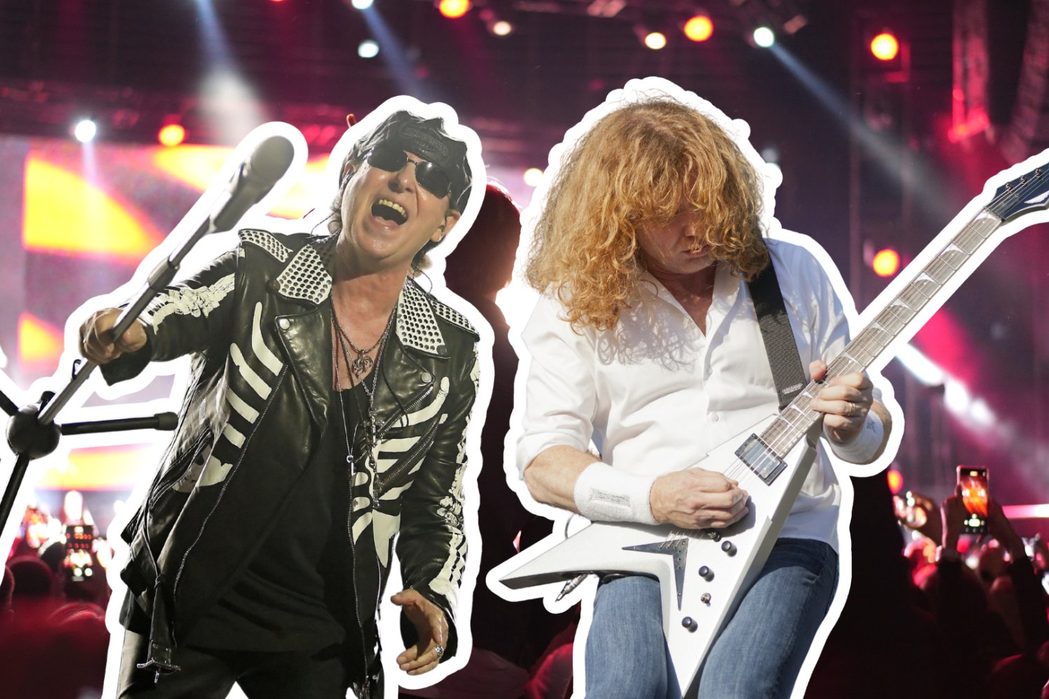 rockowy koncert, Megadeth, Scorpions