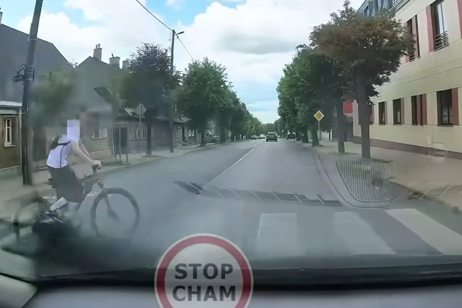 Rowerzysta na pasach Rowerzysta na pasach