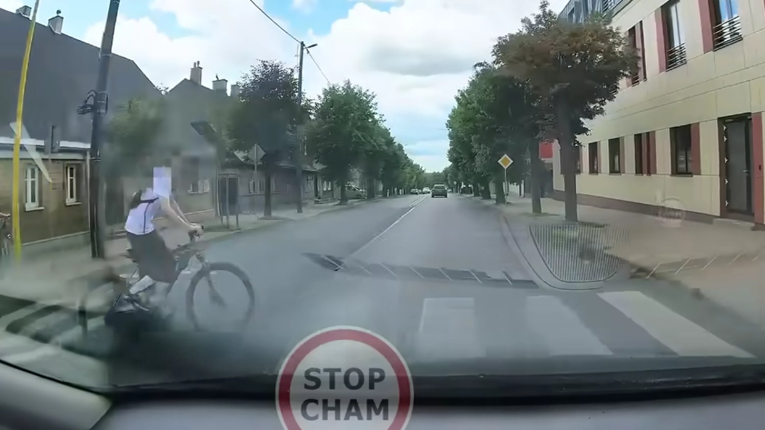 Rowerzysta na pasach Rowerzysta na pasach