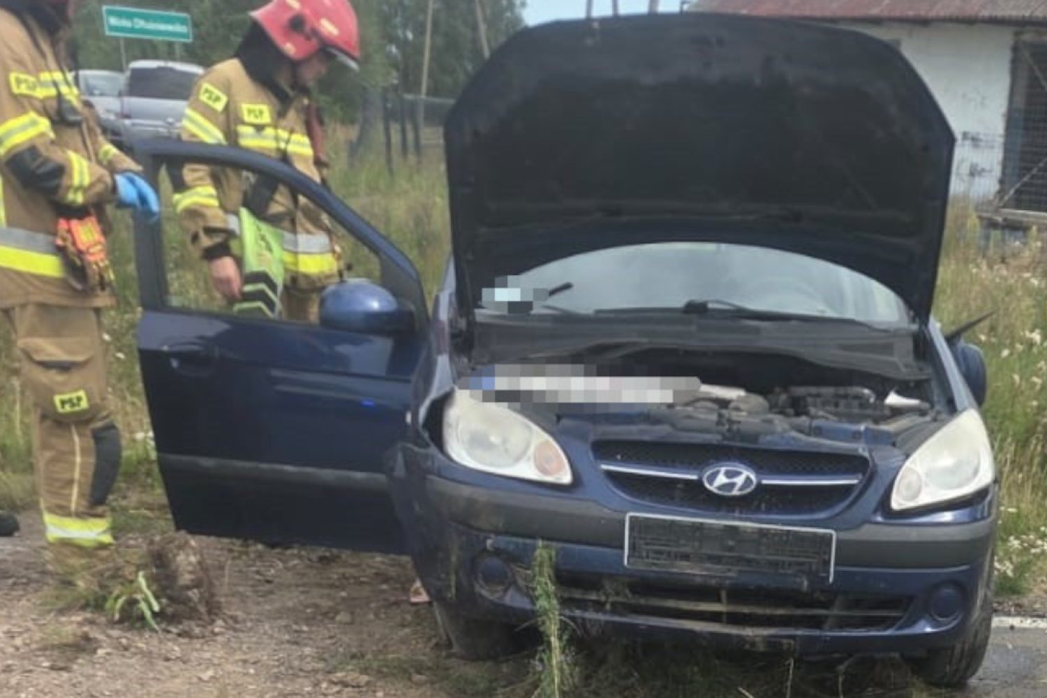 Rozbił auto na S7