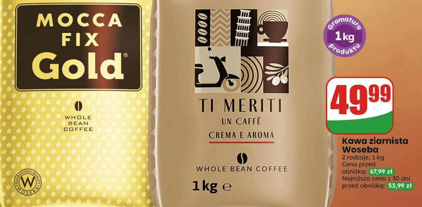 Promocje na kawę w Dino