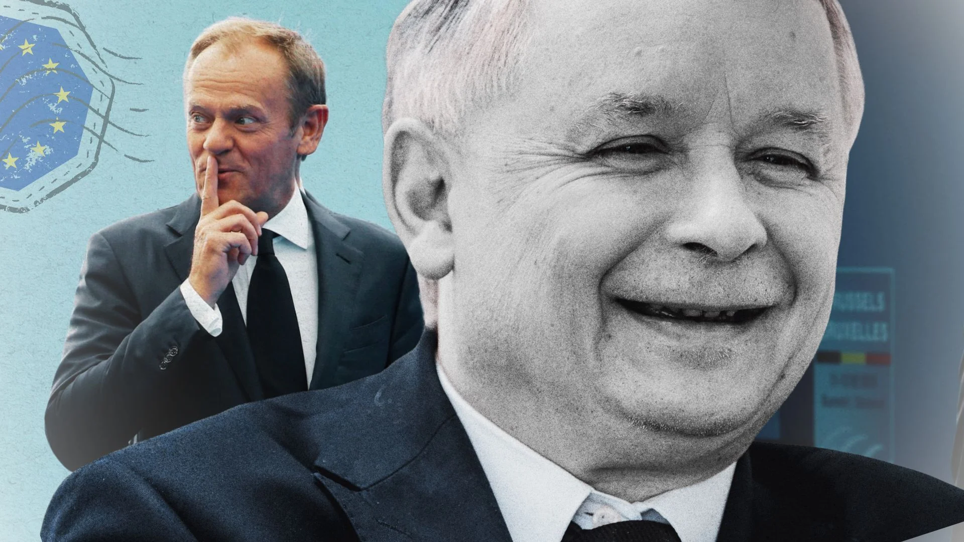 Strach przed Polexitem ma ich utrzymać na stołkach. W KO euforia, ale to Kaczyński kombinuje lepiej