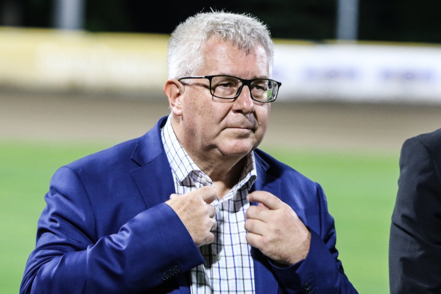 Ryszard Czarnecki na stadionie