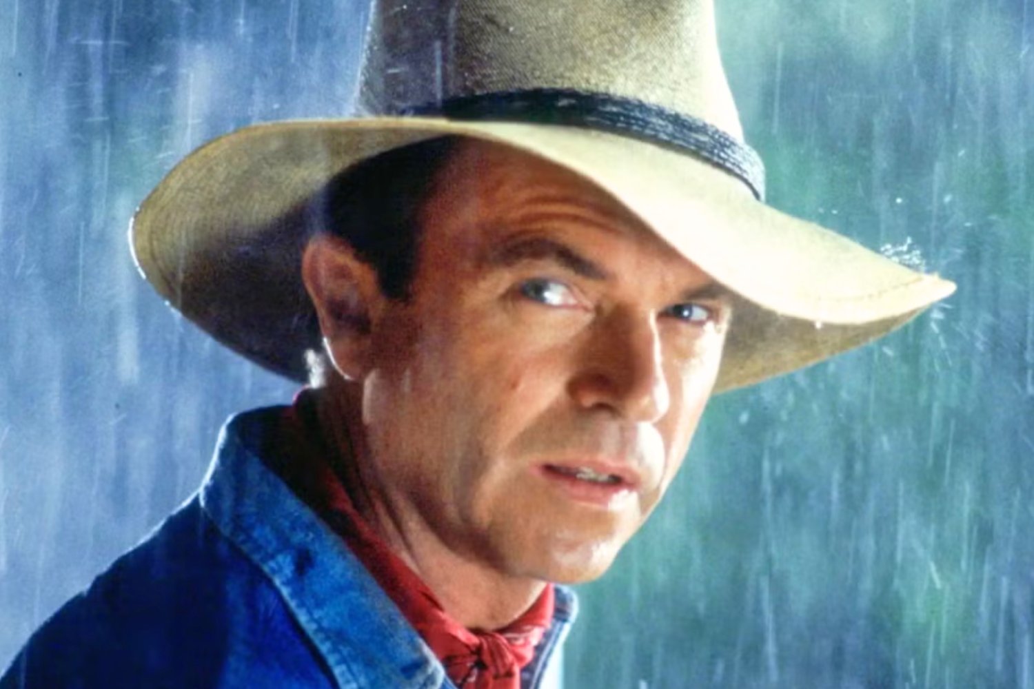 Sam Neill przed śmiercią wrócił na plan. Ten film będzie pożegnaniem w wielkim stylu Sam Neill w filmie "Park Jurajski"