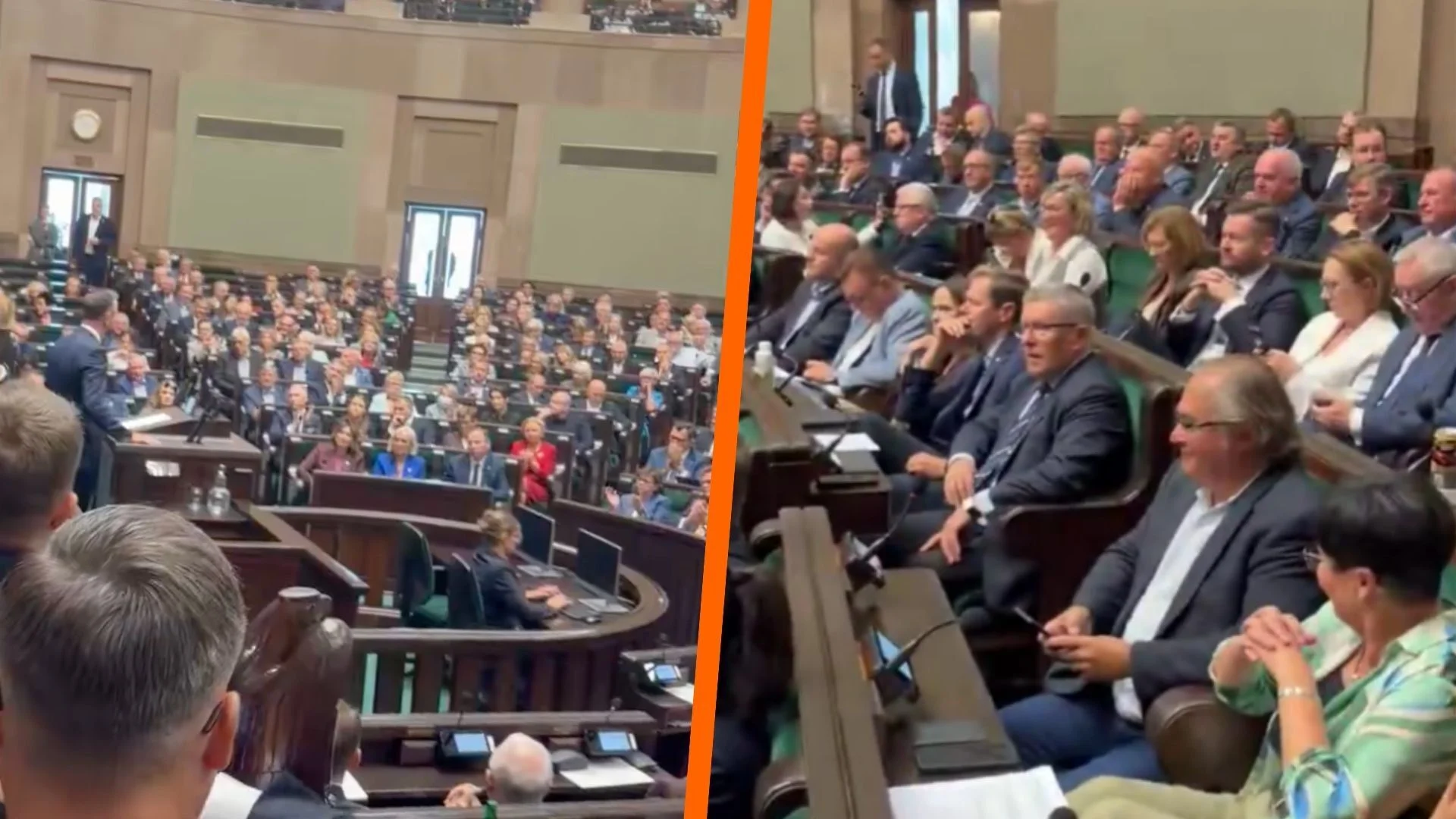 Dziwne dźwięki z ław PiS w czasie obrad Sejmu. Nagranie mówi samo za siebie Sejm, posłowie, Władysław Kosiniak-Kamysz