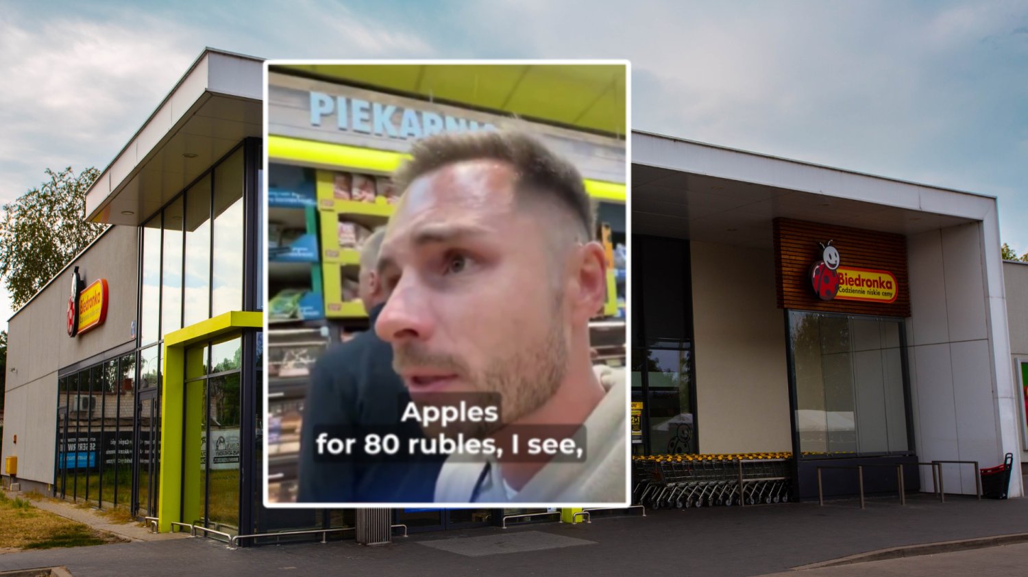 Rosjanie byli w szoku, gdy weszli do polskiego sklepu. "Poczuliśmy się jak dzikusy" Sklep Biedronka
