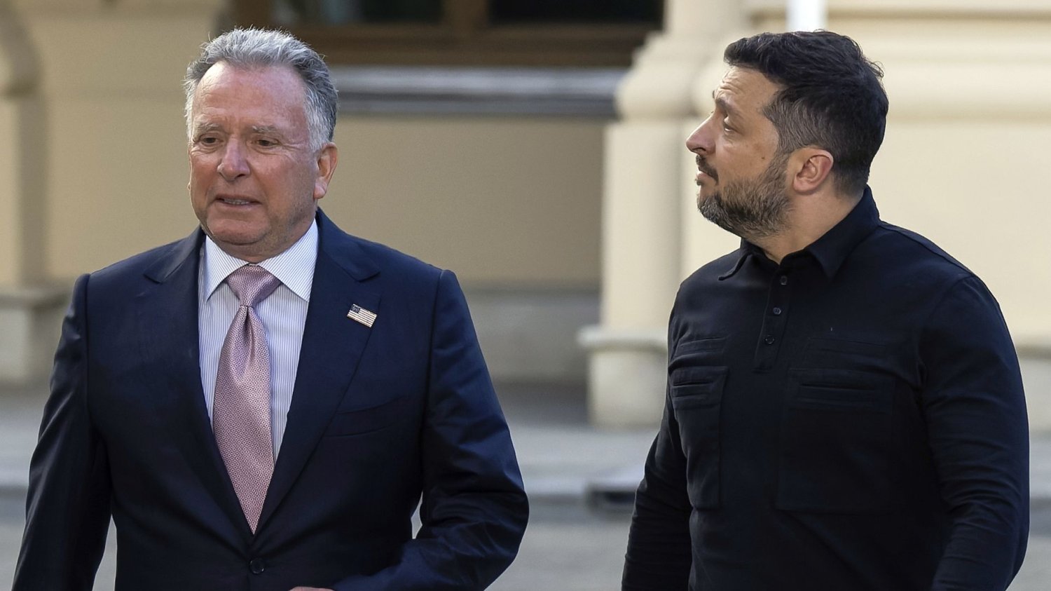 Steve Witkoff i Wołodymyr Zełenski