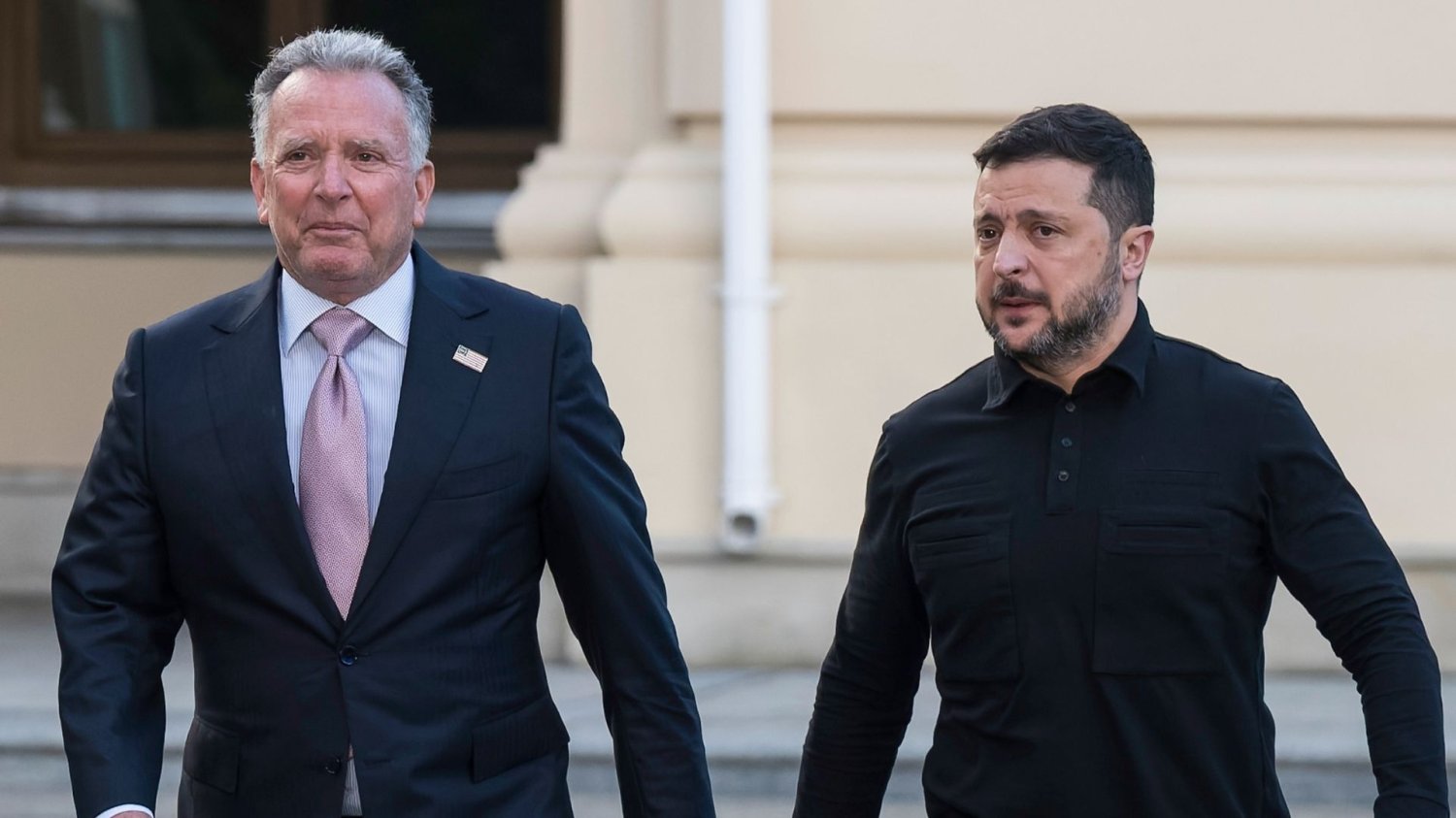 Steve Witkoff i Wołodymyr Zełenski