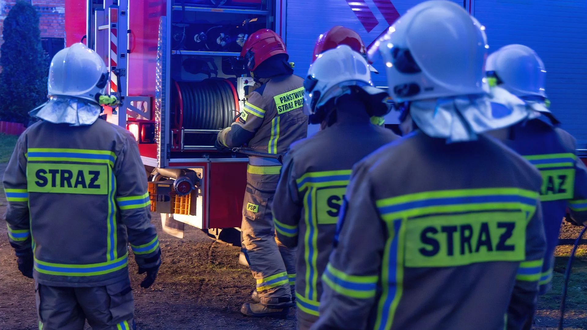 Pożar w jednostce wojskowej w Białymstoku. Jest uspokajający komunikat