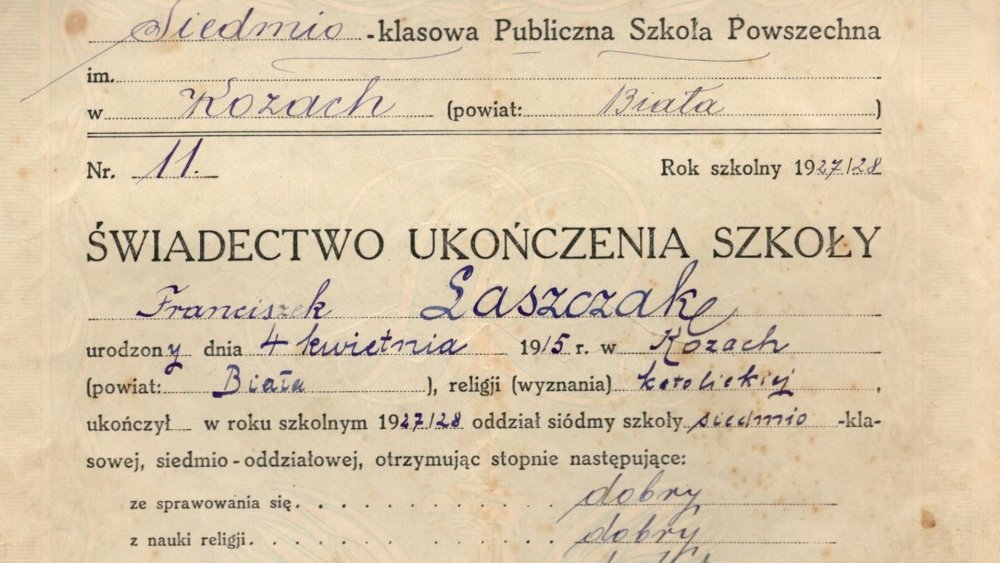 School reports from 100 years ago: "Women's crafts" and a world of different subjects