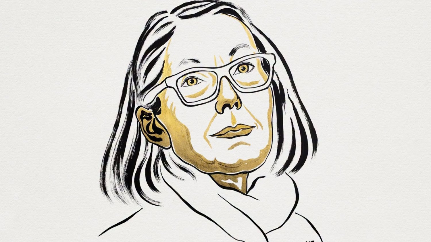 szkic przedstawiający Anne Carson