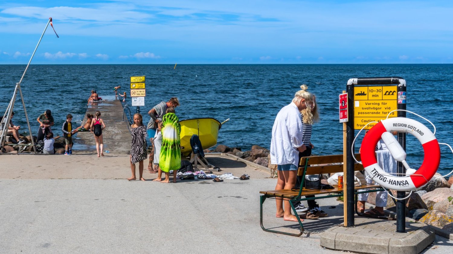 Szwedzi zachęcają do mycia się w Bałtyku