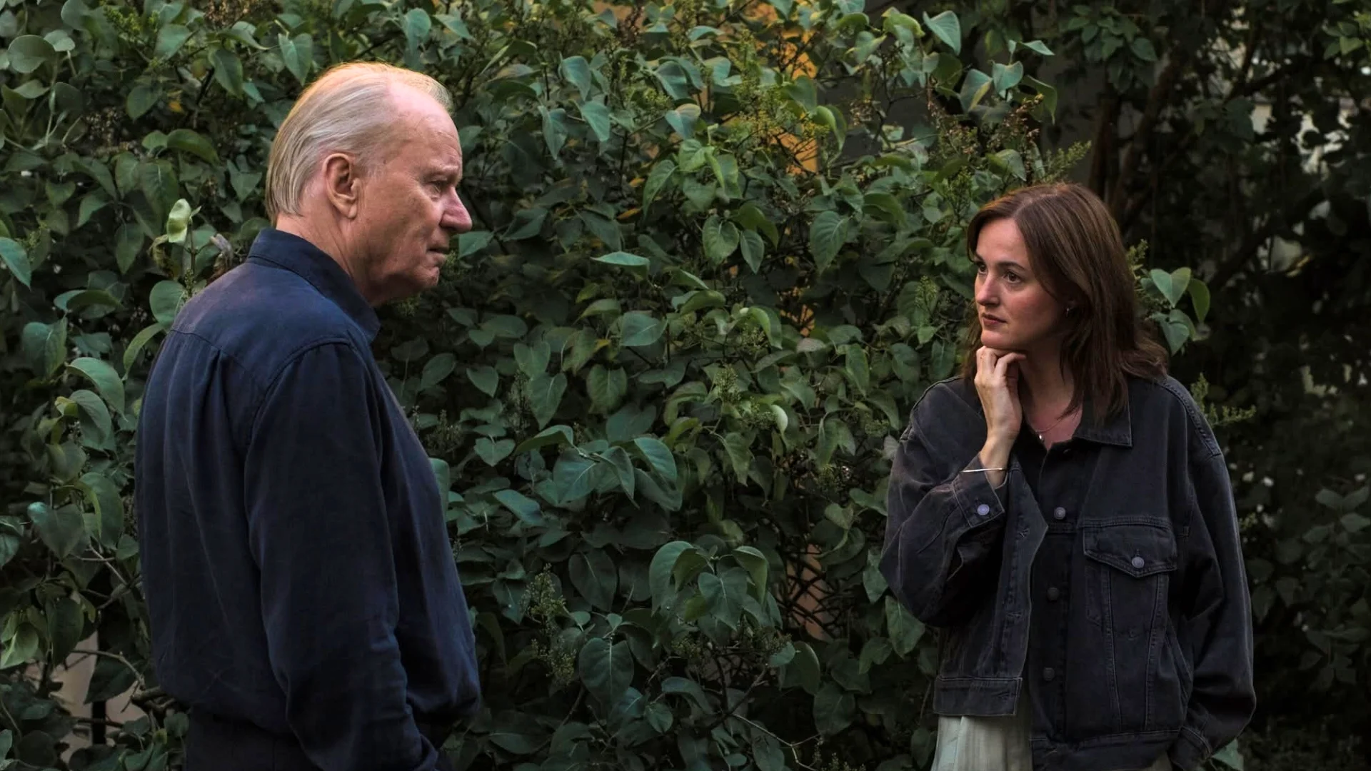 Stellan Skarsgård i Renate Reinsve w filmie "Wartość sentymentalna"