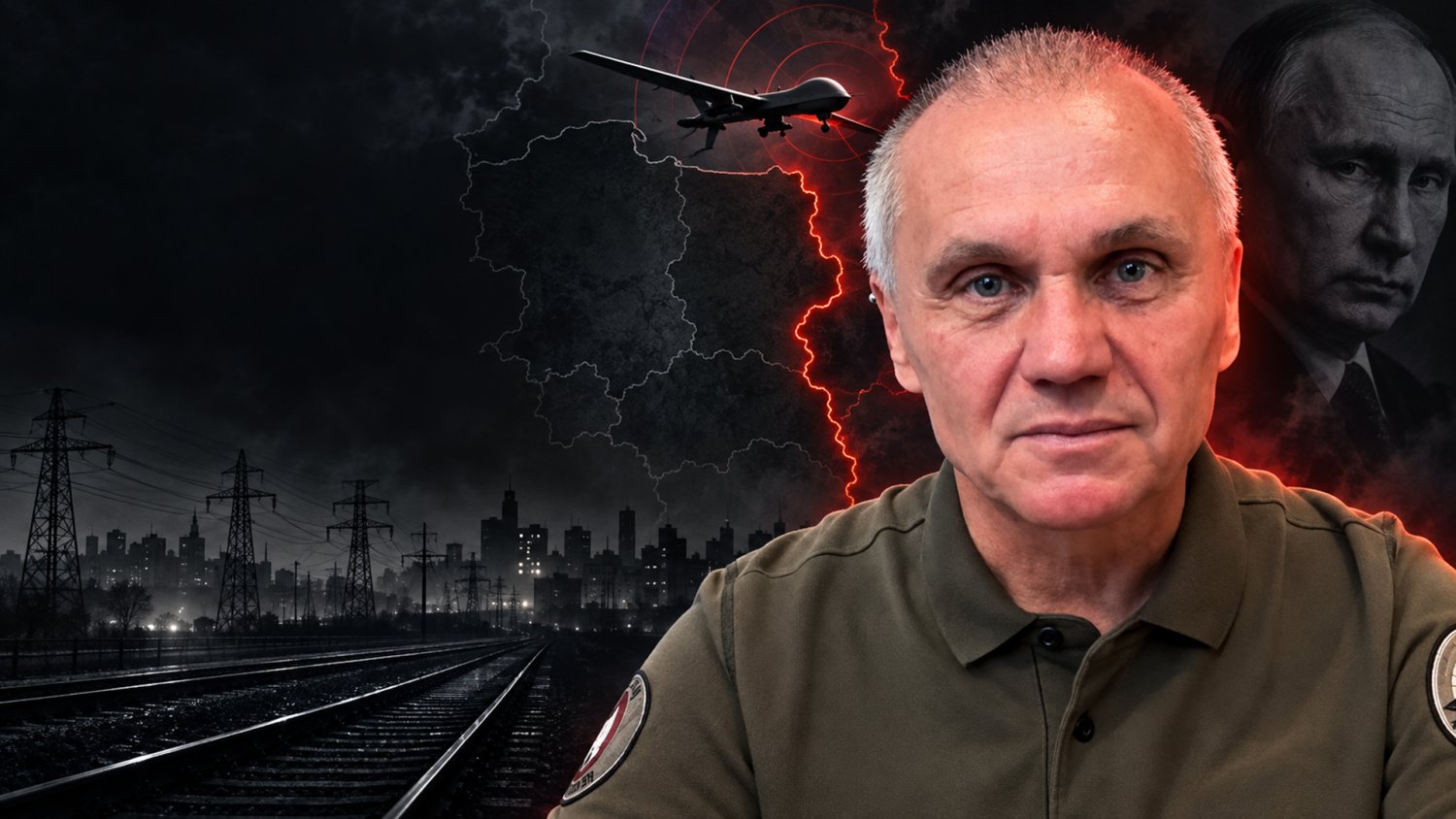 Gen. Polko ostrzega przed kolejnym ruchem Rosji. Zgasną światła i staną pociągi?