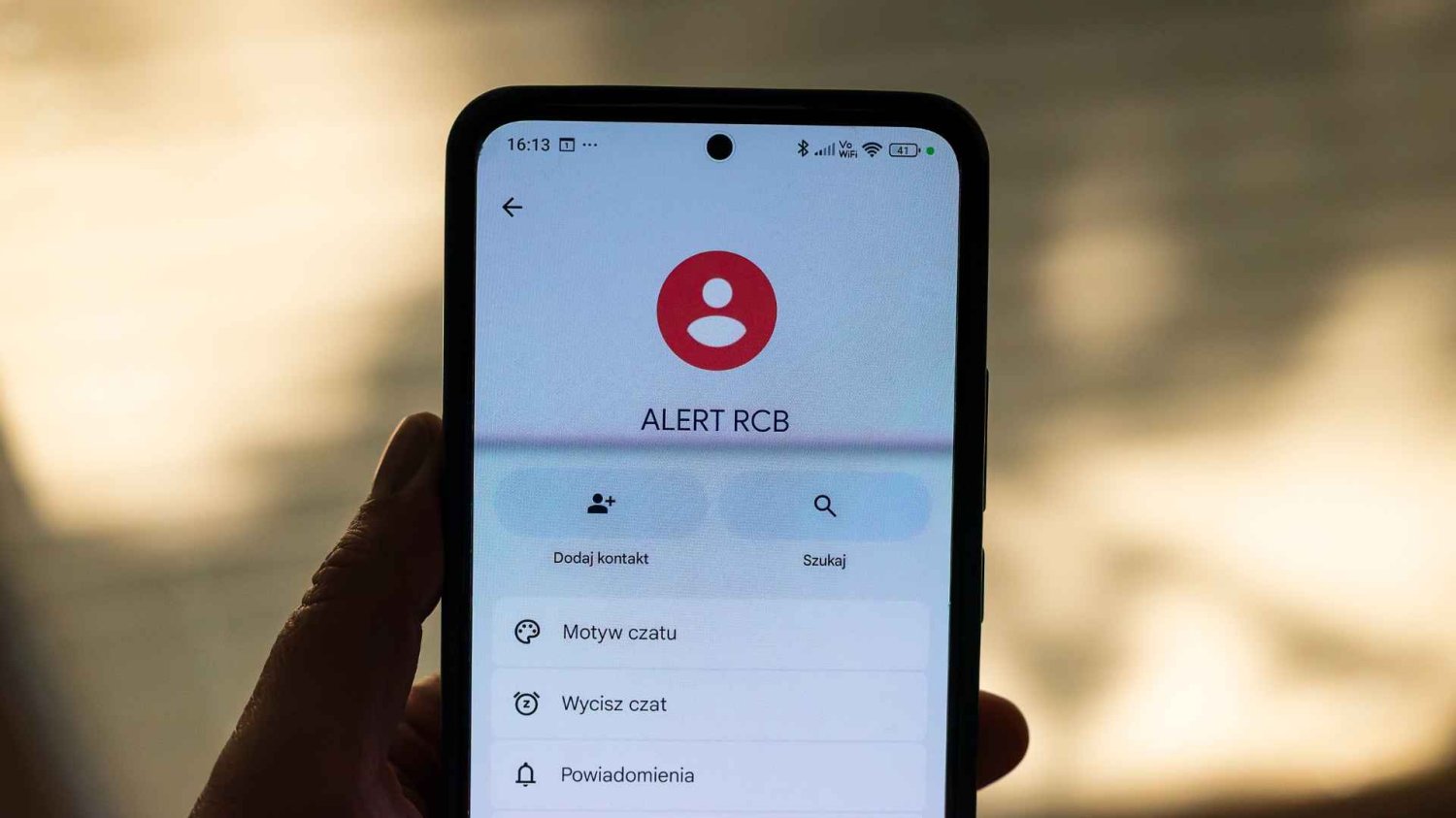 Dziś w RCB niezła zabawa. Chyba pomyliły im się województwa telefon z alertem RCB