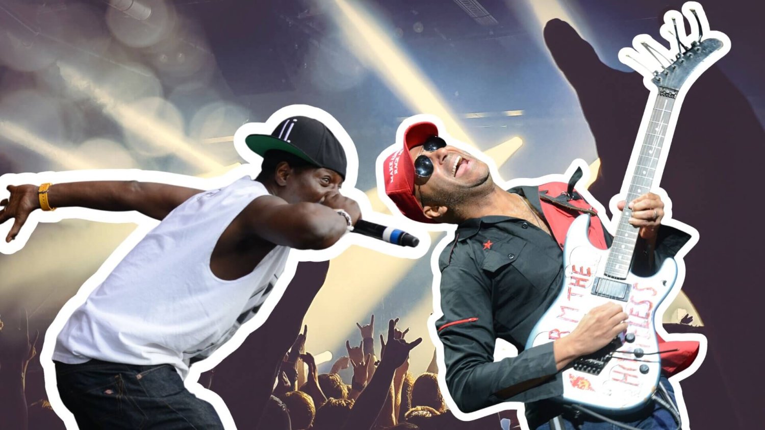 3 najlepsze przykłady połączenia rapu z rockiem. Dwa utwory to dziś klasyki Tom Morello i raper z Public Enemy, w tle koncert