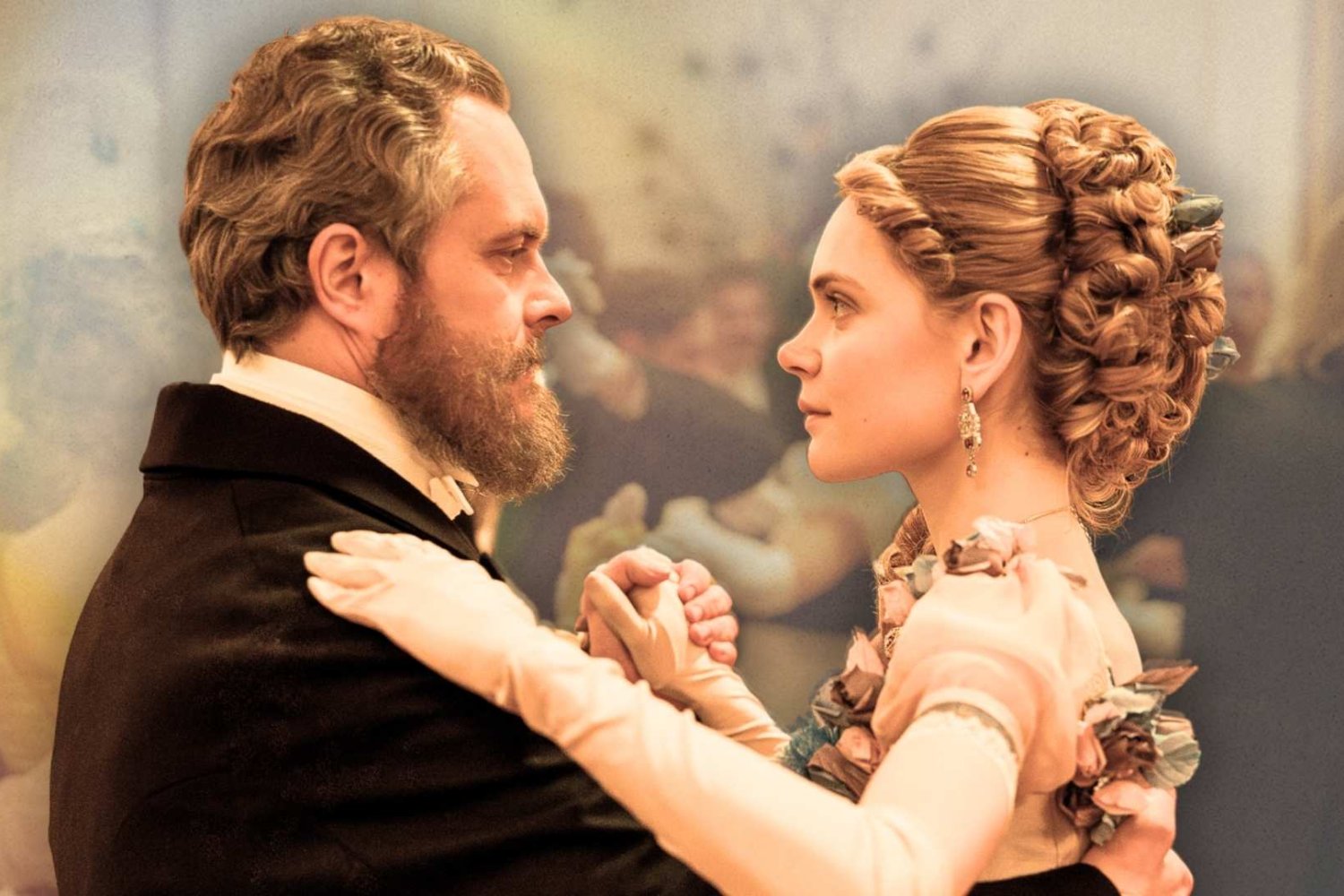 Tomasz Schuchardt i Sandra Drzymalska w serialu "Lalka" Netflixa