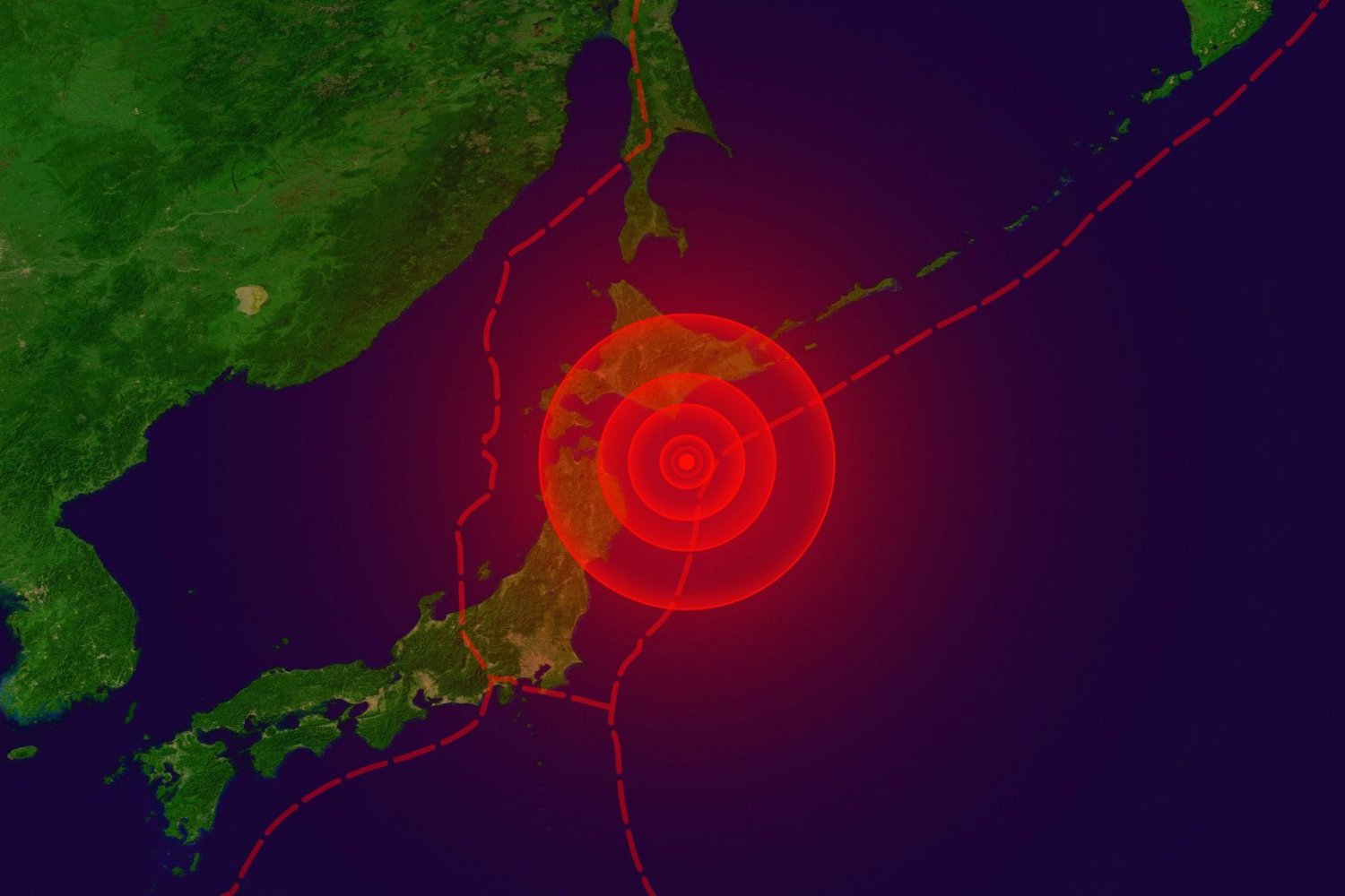 Trzęsienie ziemi w Japonii